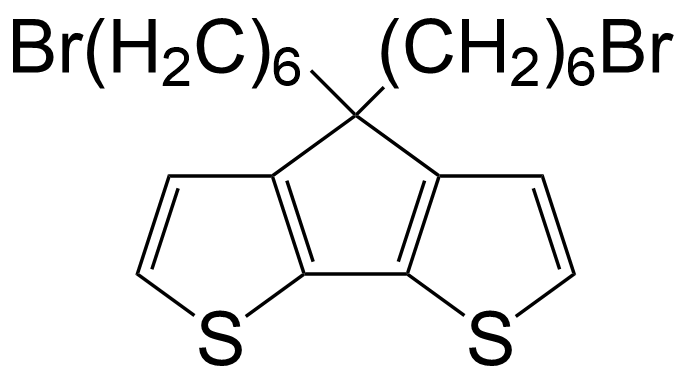4,4-双(6-溴己基)-4H-环戊二烯[2,1-B:3,4-B']二噻吩/713132-35-5